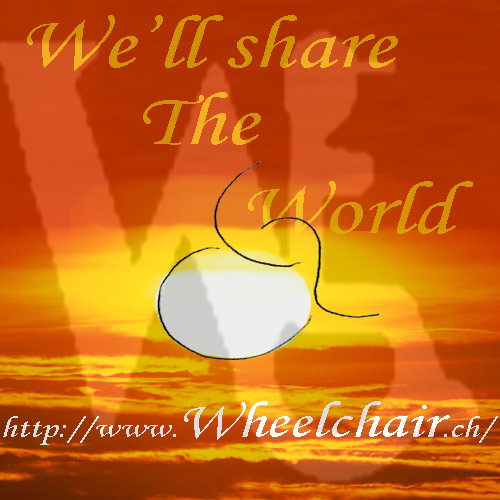 We'll share the world