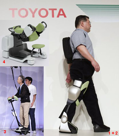 Robots Toyota d'assistance � la mobilit�