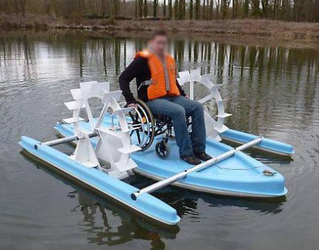 Le Mainaleau ou pedalo manuel