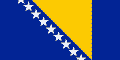 Drapeau de la Bosnie-Herzégovine