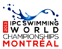 Affiche des Championnats de Natation IPC de MontrÃÂ©al  2013