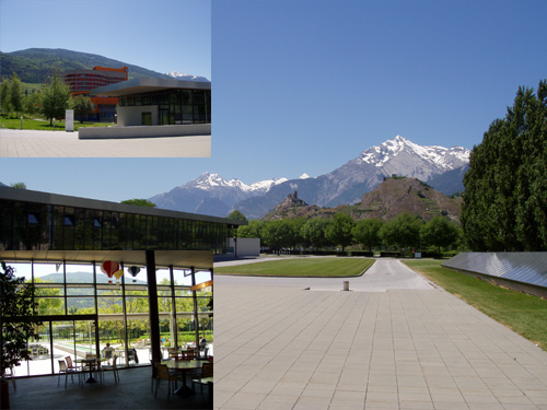 Vues du SUVA Care Sion