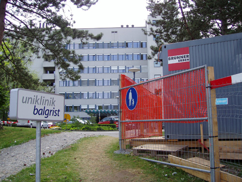 Uniklinik Balgrist entre