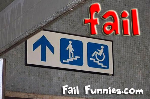 Des marches pour... fauteuil roulant !