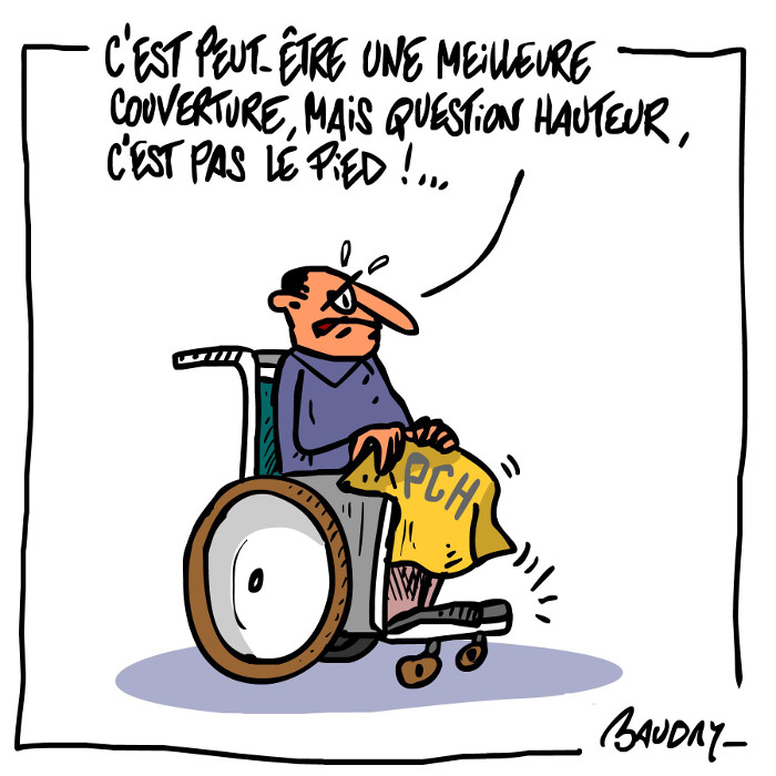 La loi handicap dix ans aprs croque par les dessinateurs de Faire Face